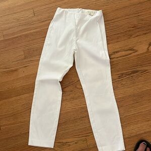 Rag and bone perfect white pants.   Size 4